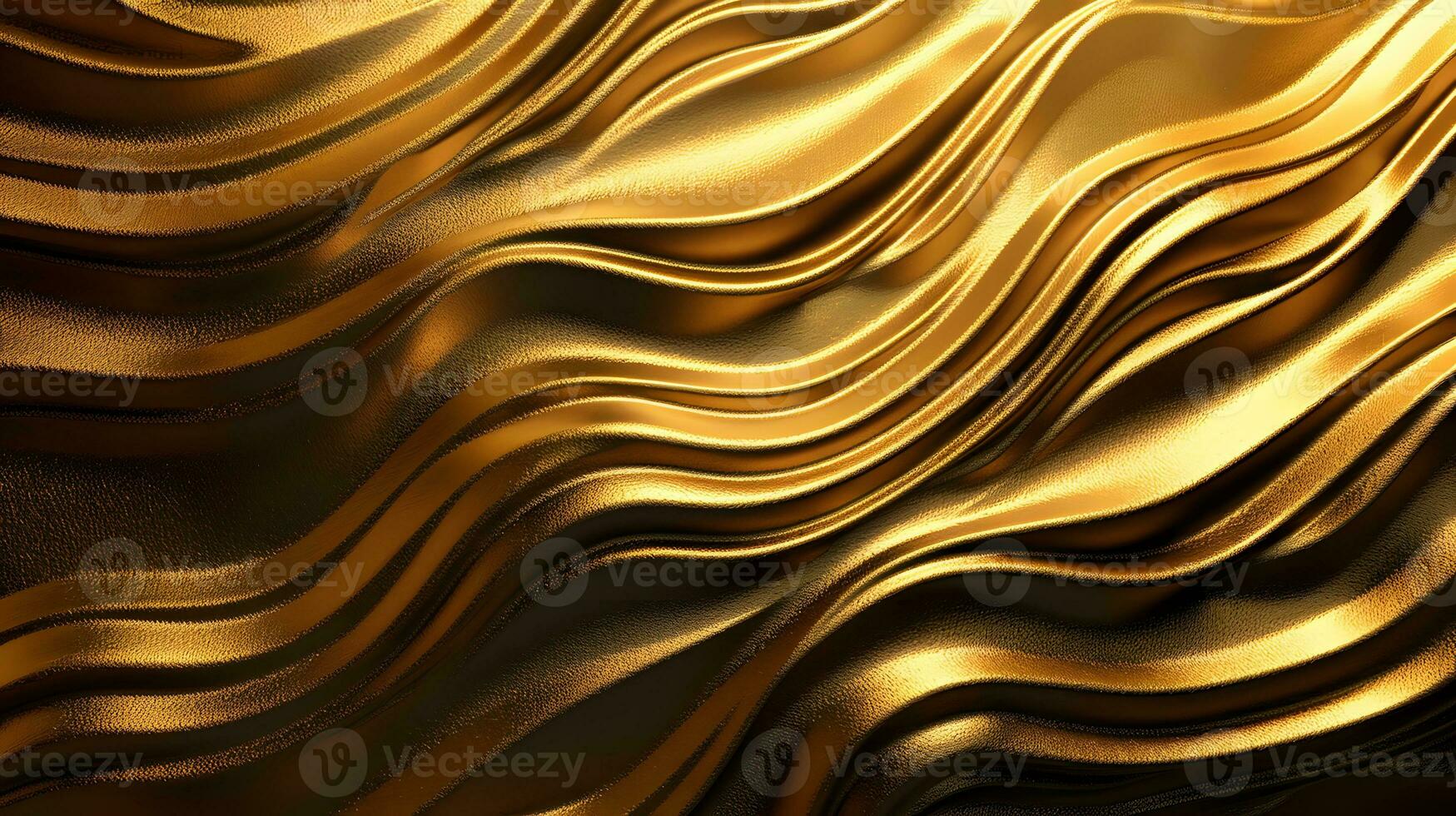 golden abstrakt Hintergrund. ai generiert. foto