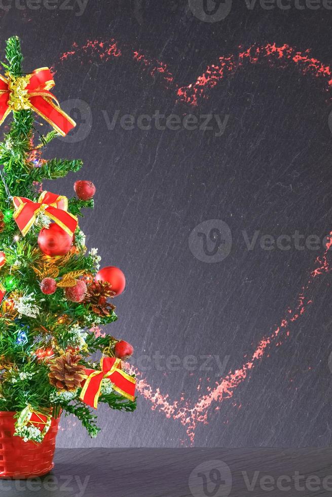 dekorativer weihnachts- oder neujahrshintergrund foto