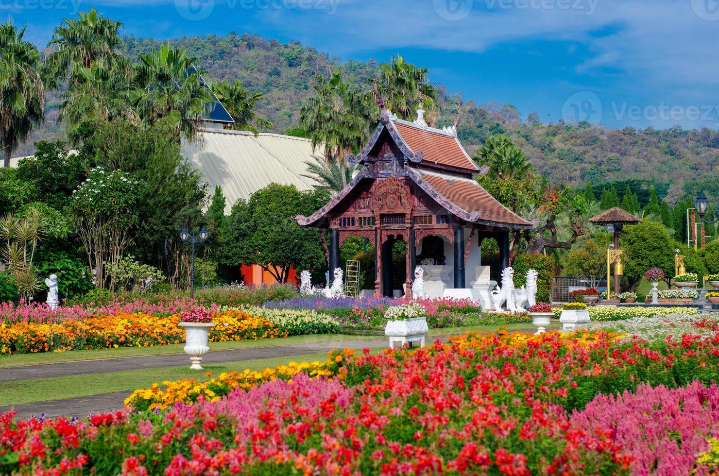 Blumengarten Royal Park Ratchaphruek Chiang Mai thailand foto