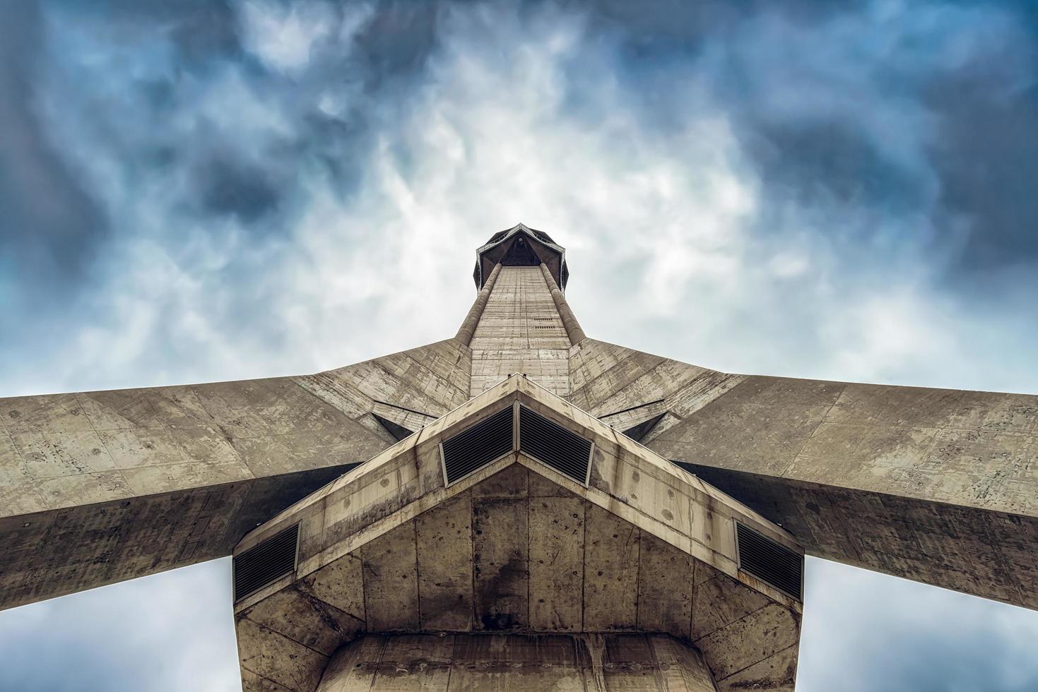 Belgrad, Serbien, 18. März 2017 - Avala Fernsehturm 2017 foto