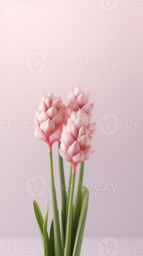 Tuberose Blume verschwommen Hintergrund. ai generiert foto