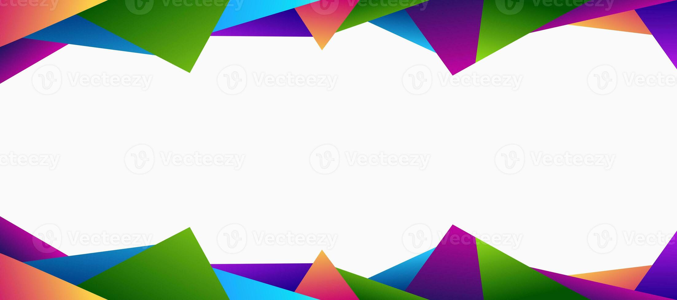 polygonal Hintergrund mit bunt Formen foto