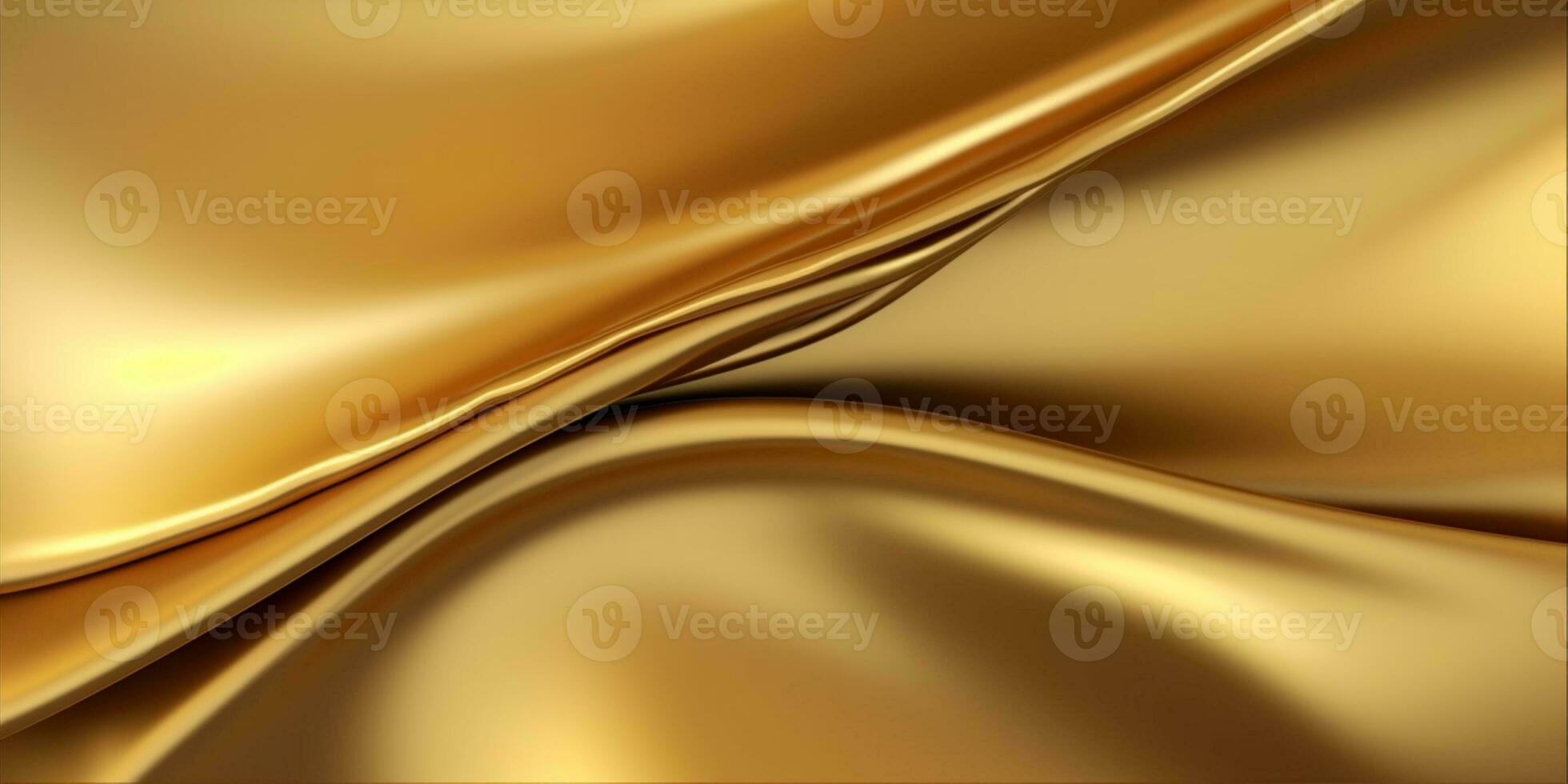 Papier glänzend Gold texturiert Hintergrund. ai generiert, foto
