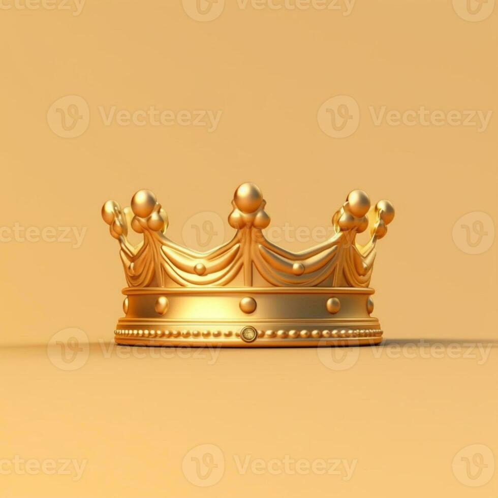 Krone König Königreich Leistung Geschichte, ai generiert foto