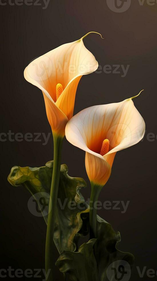 lisianthus Blume Makro Foto Hintergrund Hintergrund. ai generiert