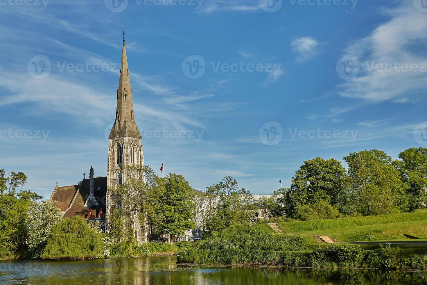 st albans kirche in kopenhagen, dänemark foto