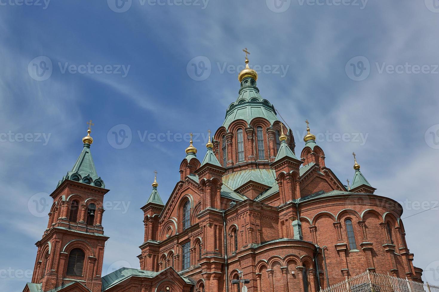 uspenski kathedrale in helsinki, finnland foto