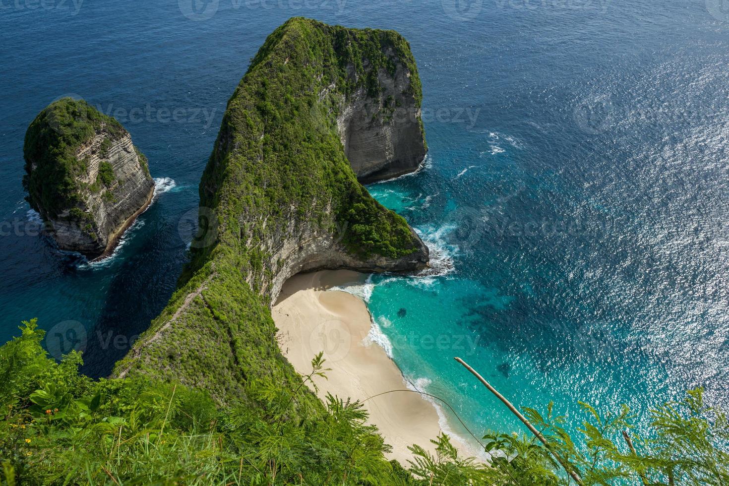 die insel nusa penida in indonesien foto