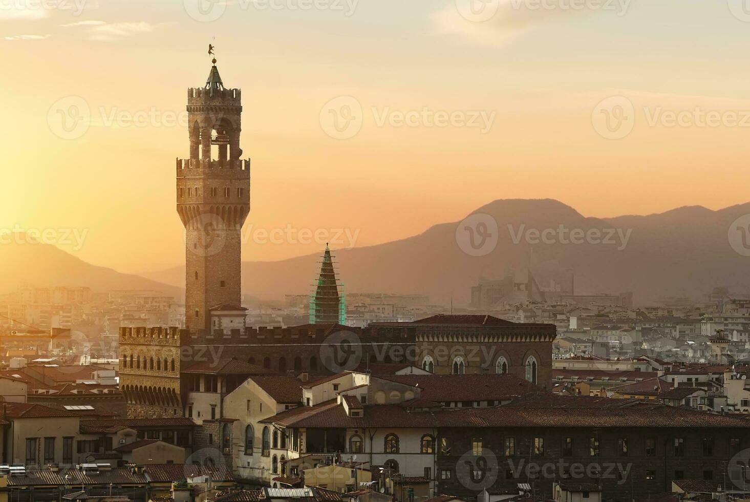 Aussicht auf Turm foto