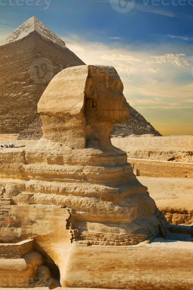 uralt Sphinx Ägypten foto