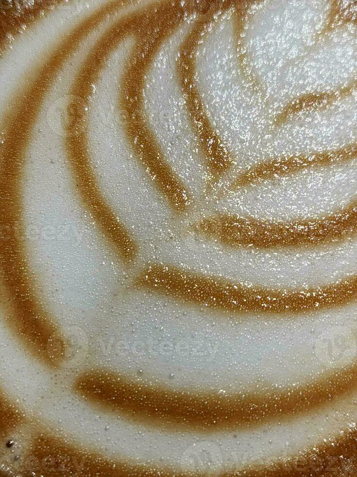 Kaffee Schaum. Textur von Kaffee Schaum. Kaffee Hintergrund foto