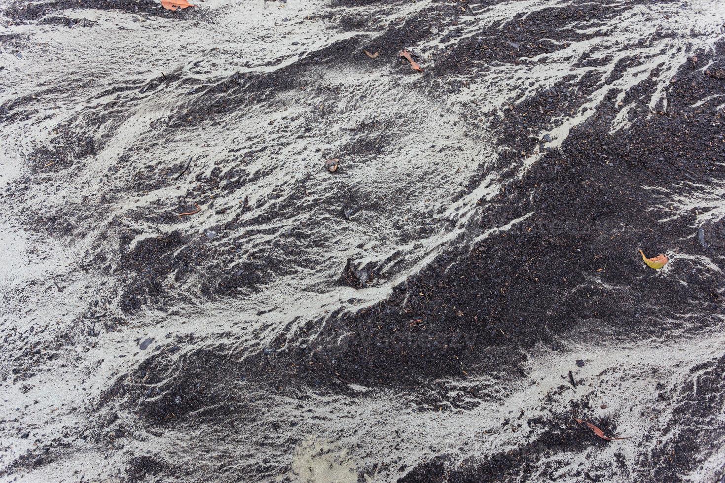 Sand in Cape Triulation Queensland Australien foto