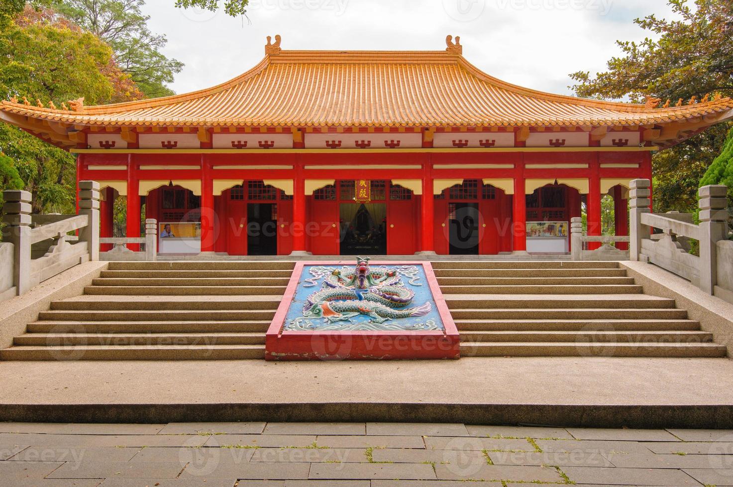 Konfuzius-Tempel in Chiayi, Taiwan foto