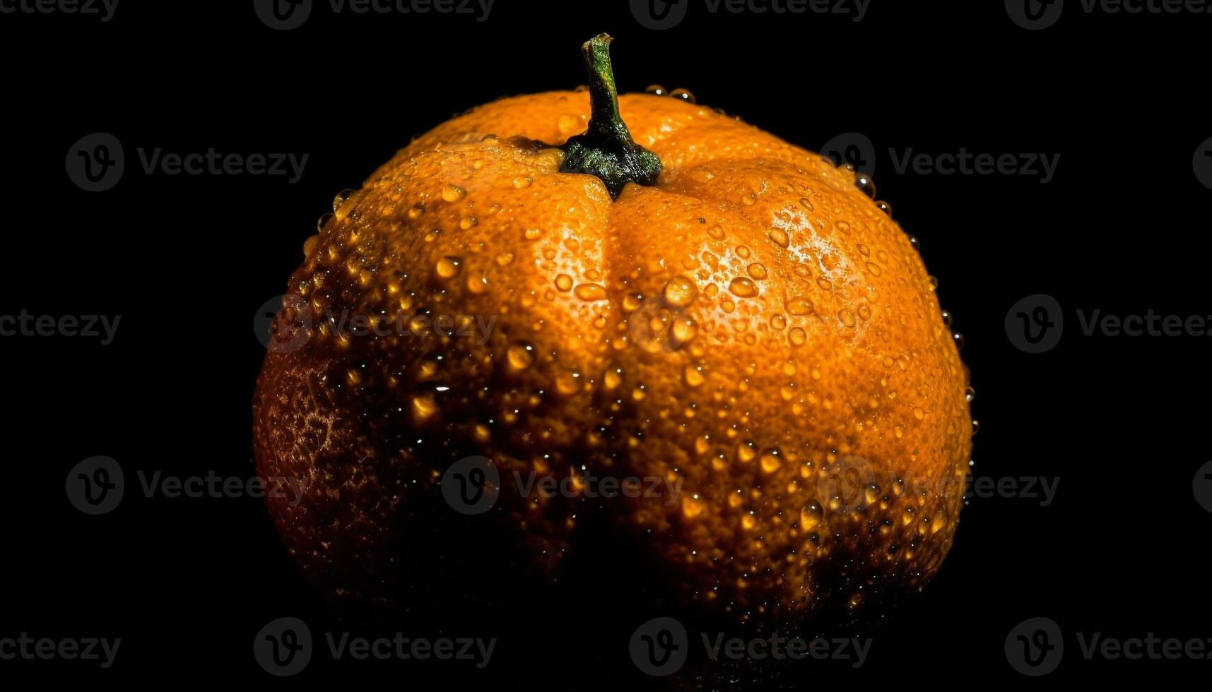 Frische von Natur Kopfgeld nass, reif, organisch, Zitrusfrüchte Obst generiert durch ai foto