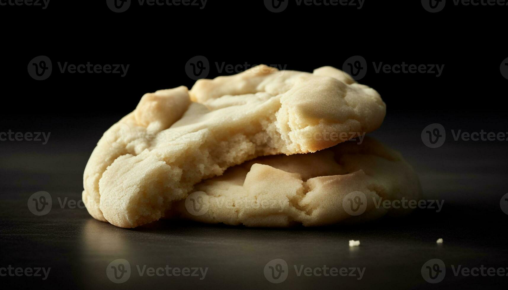 organisch hausgemacht Dessert gebacken mit frisch Zutaten generiert durch ai foto