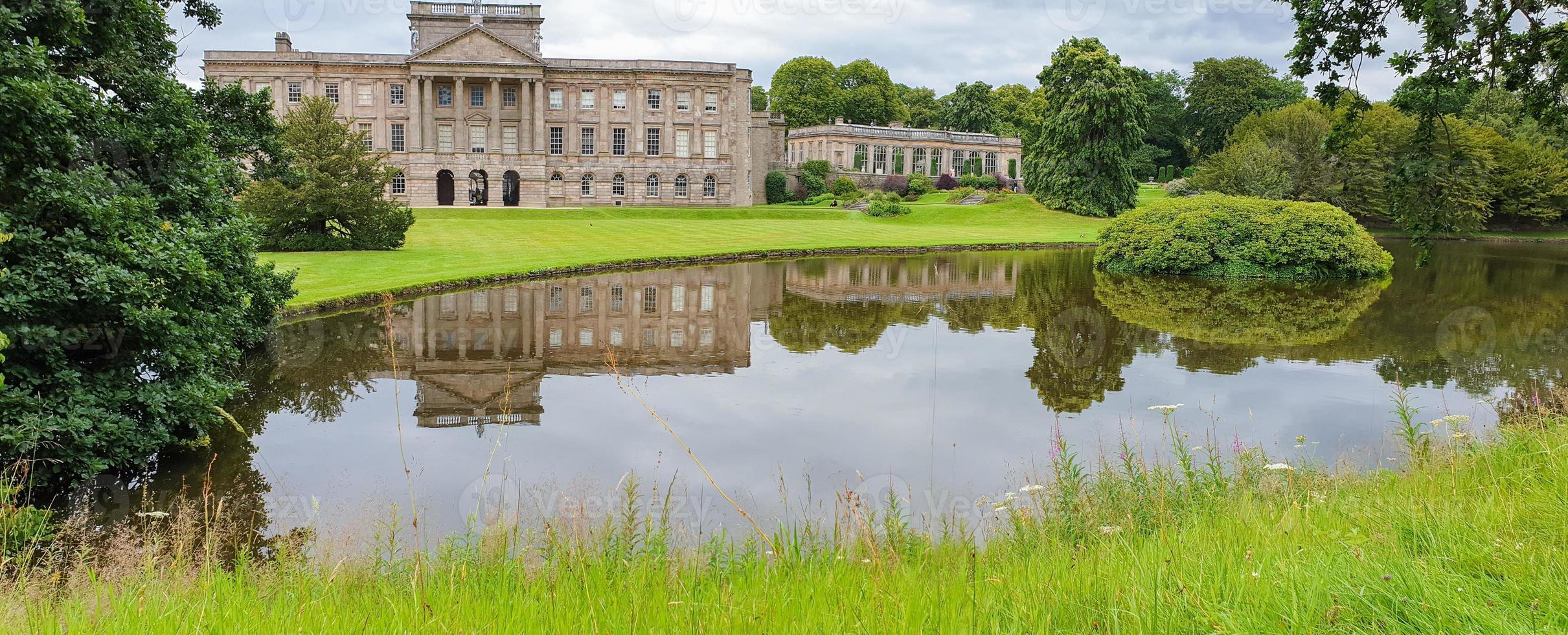 Lyme Hall historischen englischen Herrenhaus und Park in Cheshire, Großbritannien foto