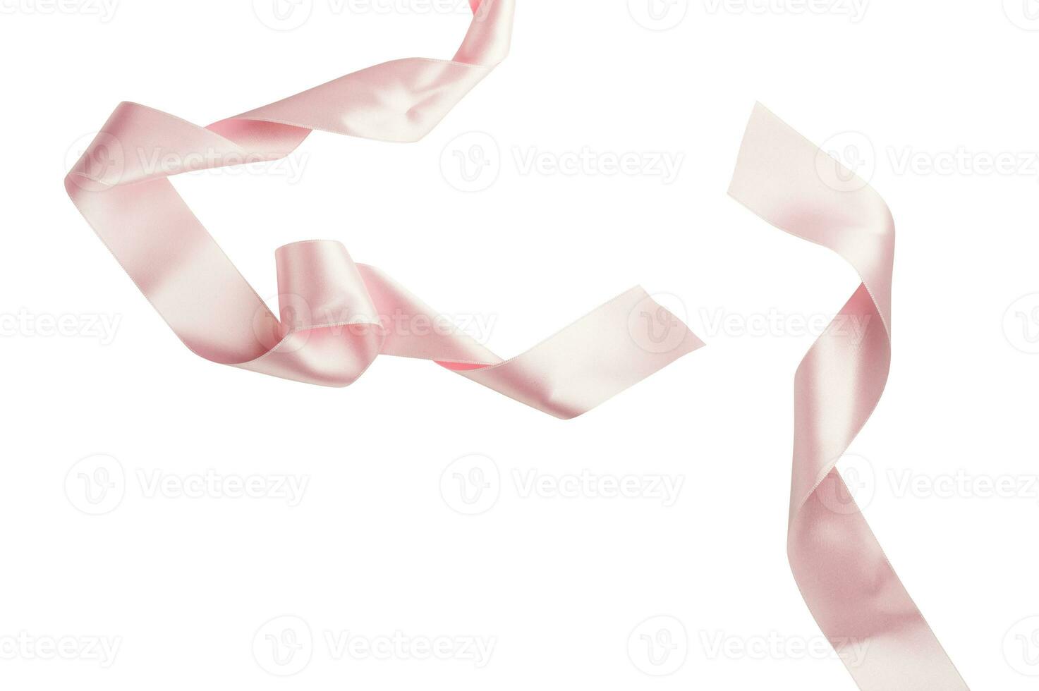 Bild von Rosa Satin- Band zum Dekoration foto