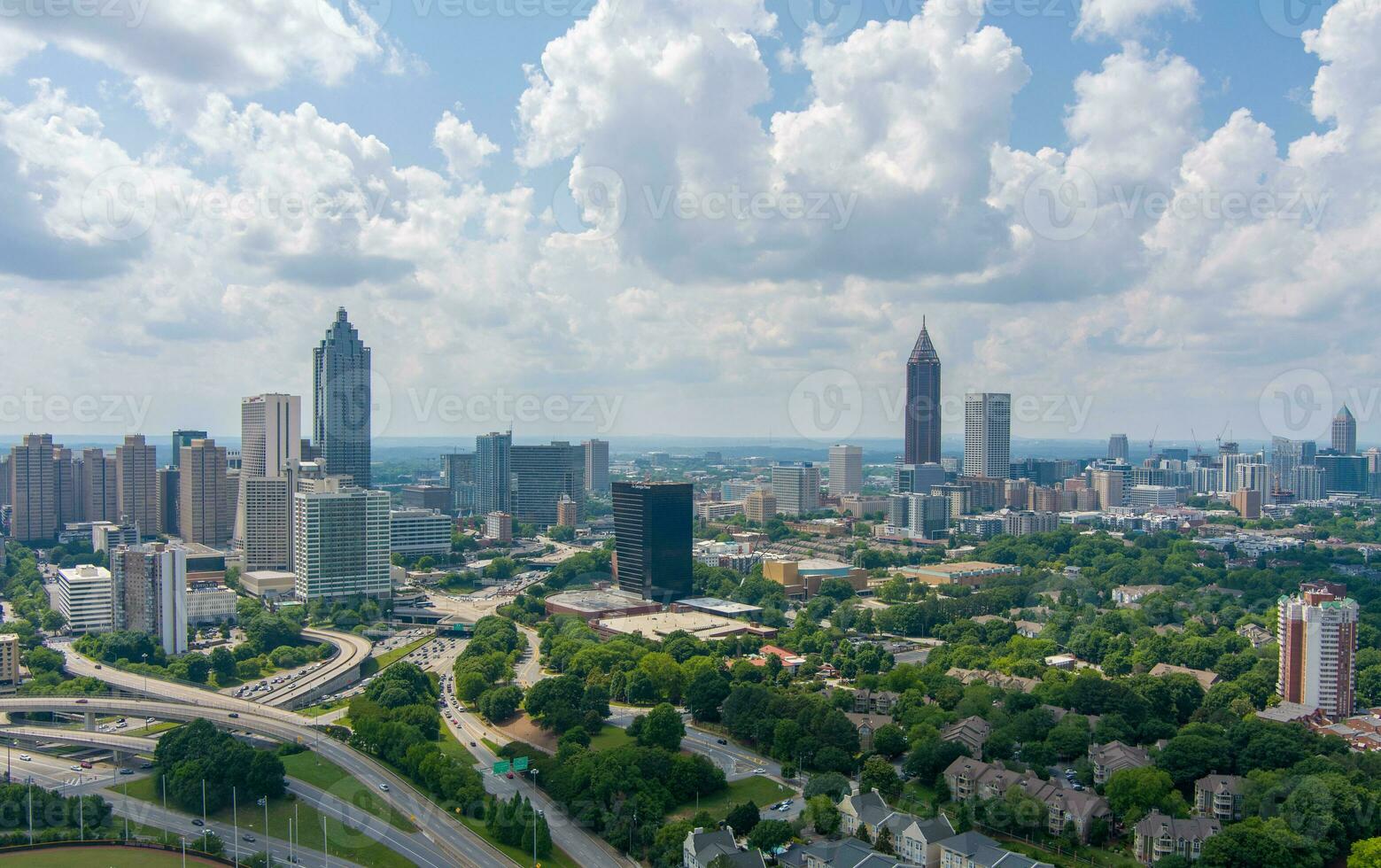 Midtown und Innenstadt Atlanta, Georgia foto