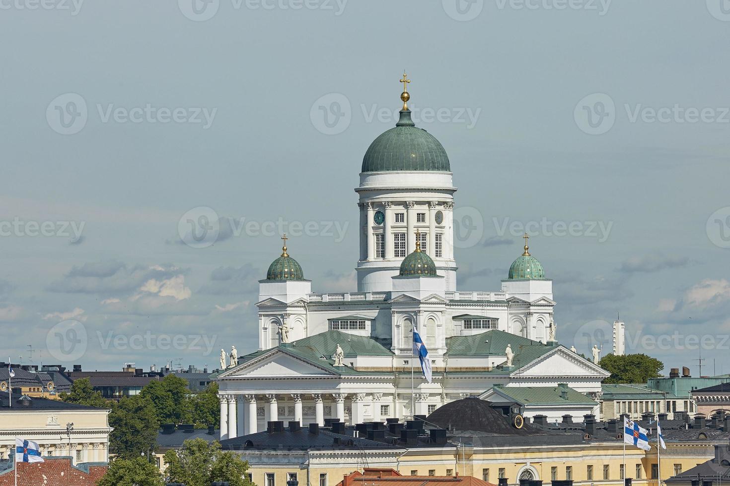 Kathedrale der Diözese in Helsinki, Finnland foto