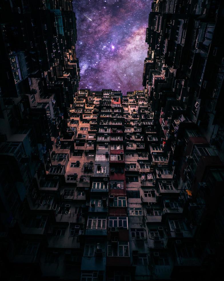 Yick Fat Building in Quarry Bay, Hongkong, China? foto