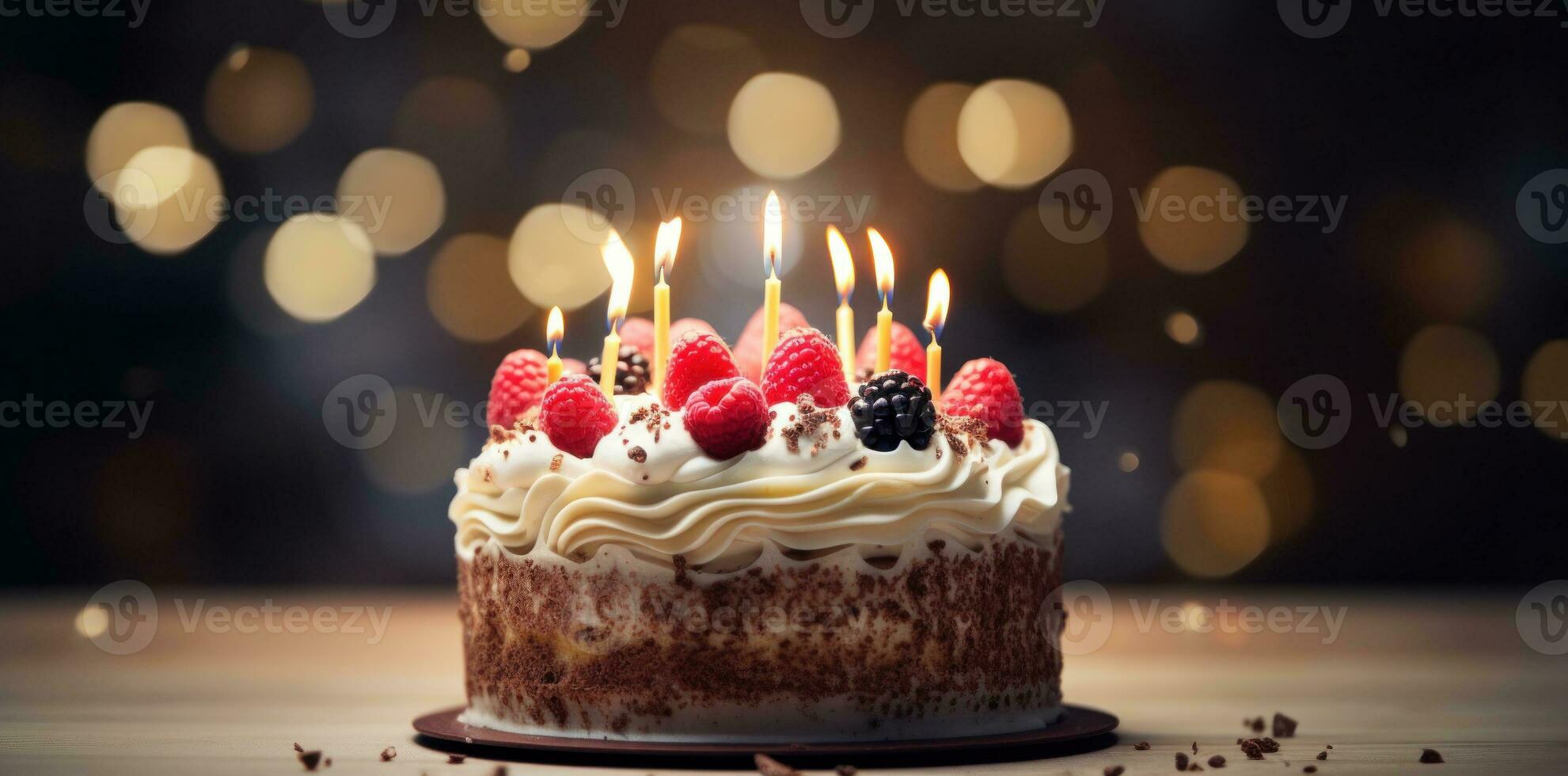 glücklich Geburtstag Hintergrund mit Kuchen foto