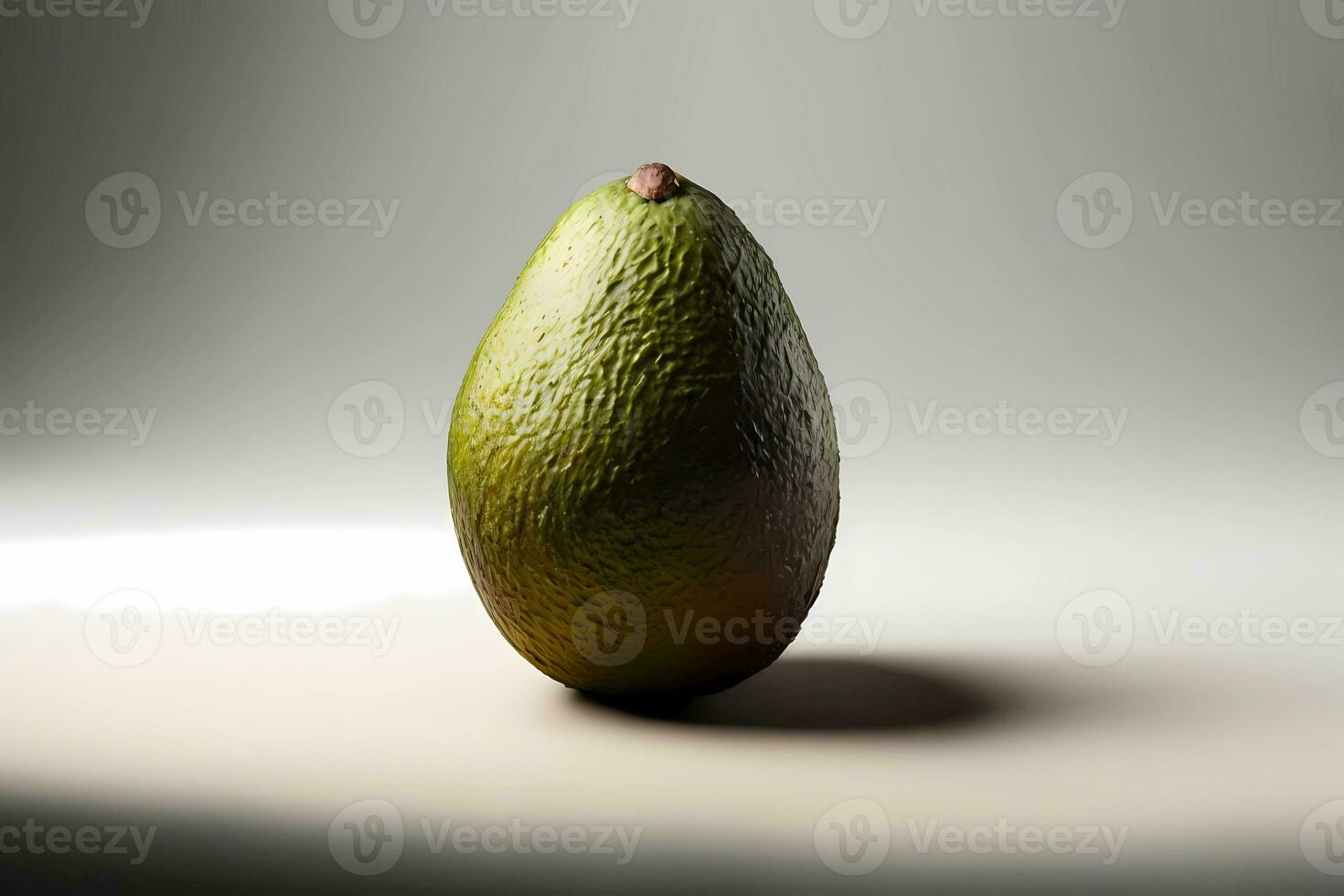 Avocado isoliert auf Weiß Hintergrund. foto