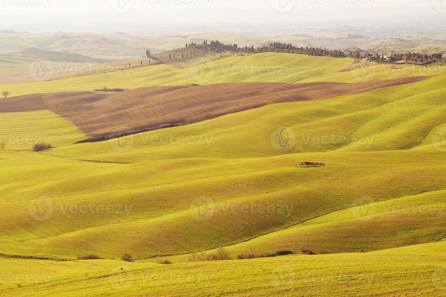 Landschaft der toskanischen Landschaft foto