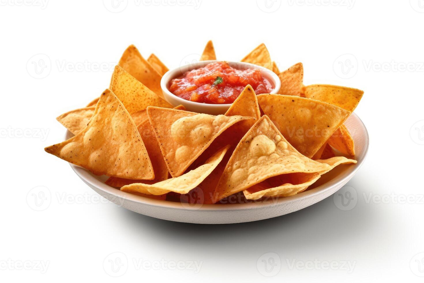 Lager Foto von Nachos Essen Essen Fotografie Studio ai generiert