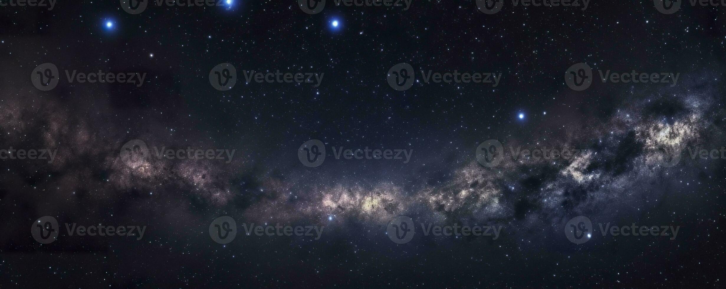 ein Foto von sehr dunkel sternenklar Nacht Raum genommen von James webb Raum Fernrohr, Nacht Himmel, dunkel schwarz und dunkel Blau Ton, Nebel, ai generativ