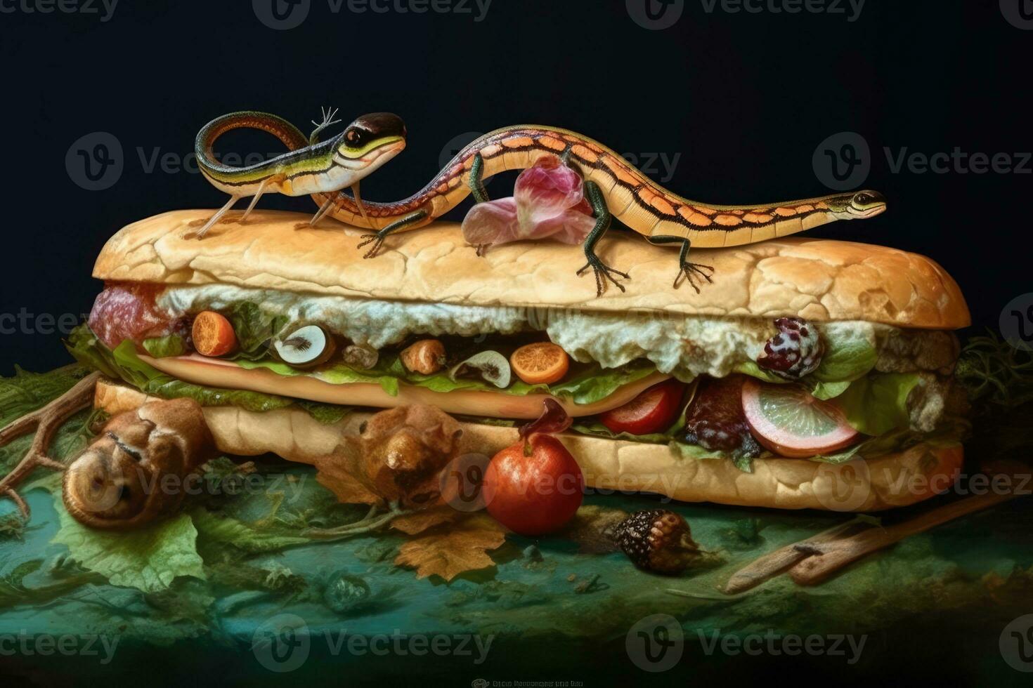 das ultimativ Sandwich foto