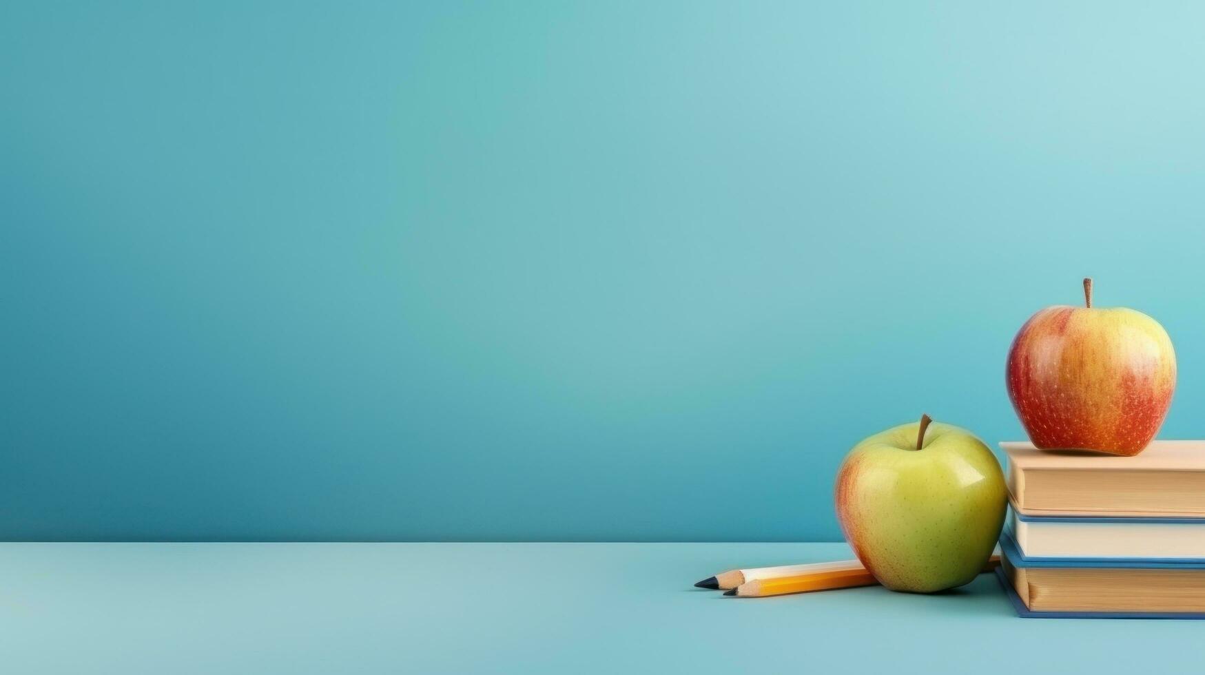 zurück zu Schule Hintergrund mit Kopieren Raum foto