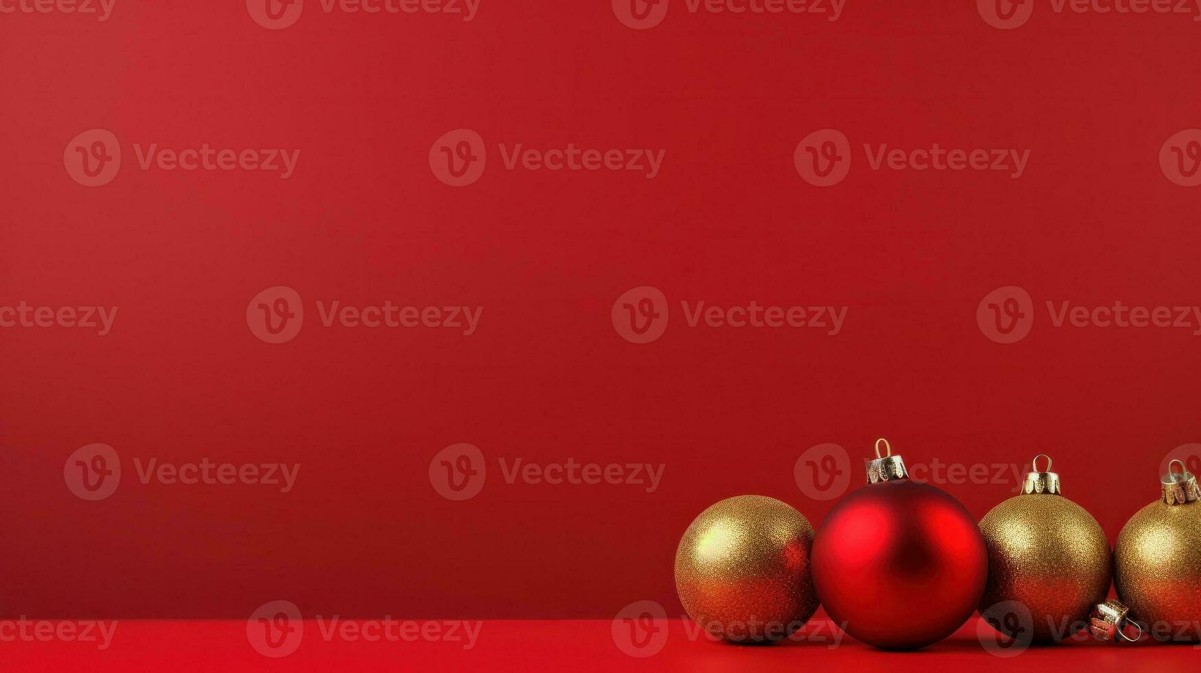 roter Weihnachtshintergrund foto