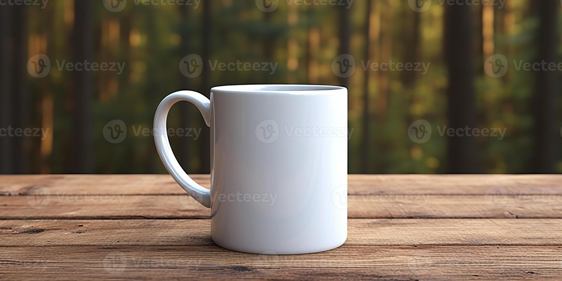 ai generiert. ai generativ. Tee Weiß Tasse spotten oben foto