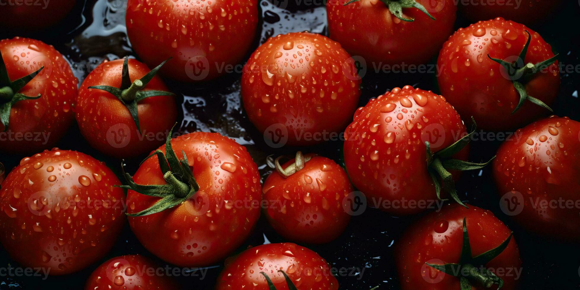 ai generiert. ai generativ. Öko organisch frisch rot Tomate. Gemüse Vegetarier Essen Ernährung Bauernhof Lebensmittel. Grafik Kunst foto