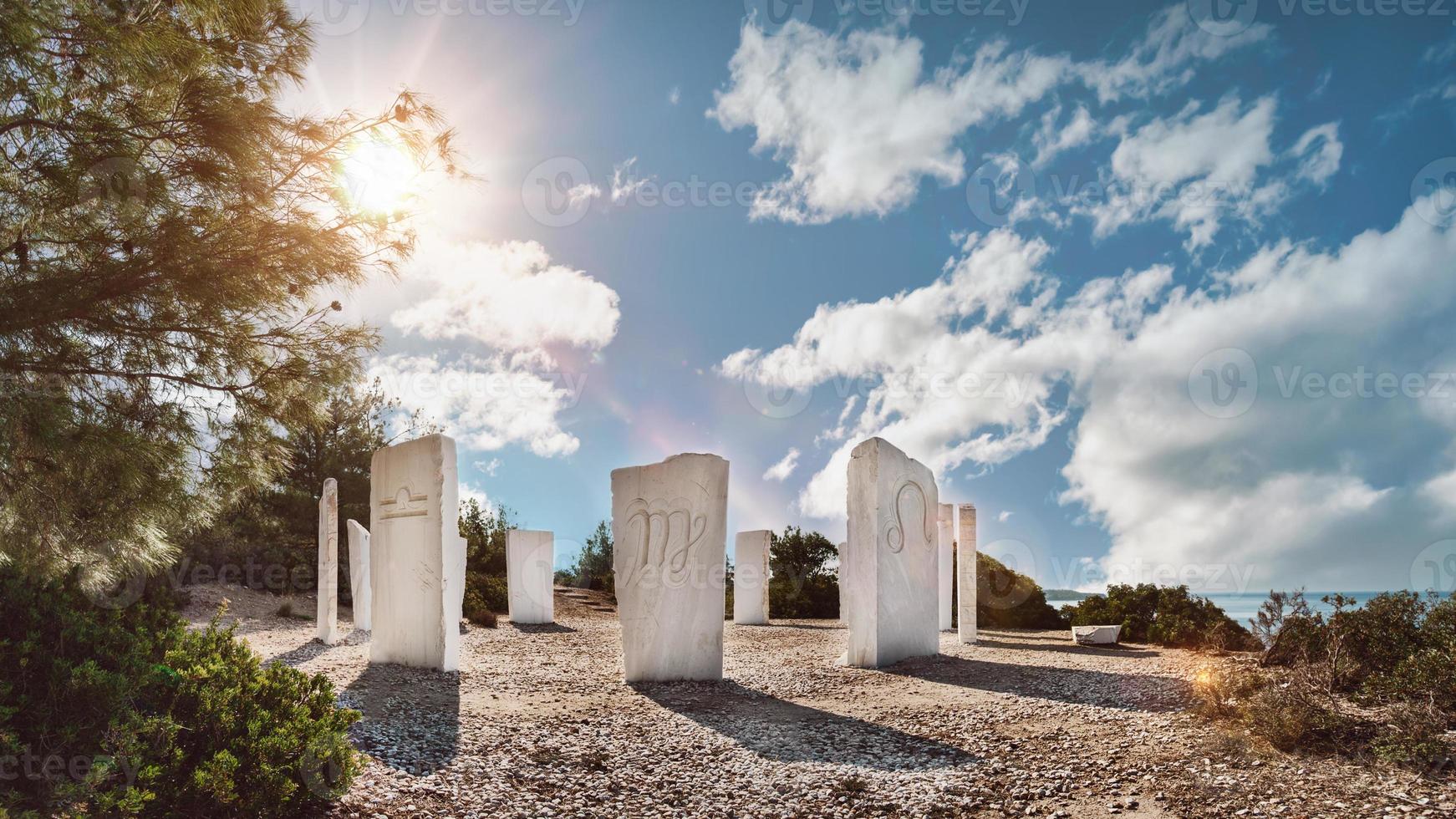 Krone von Limenaria, Metalia, Thassos, Griechenland. foto