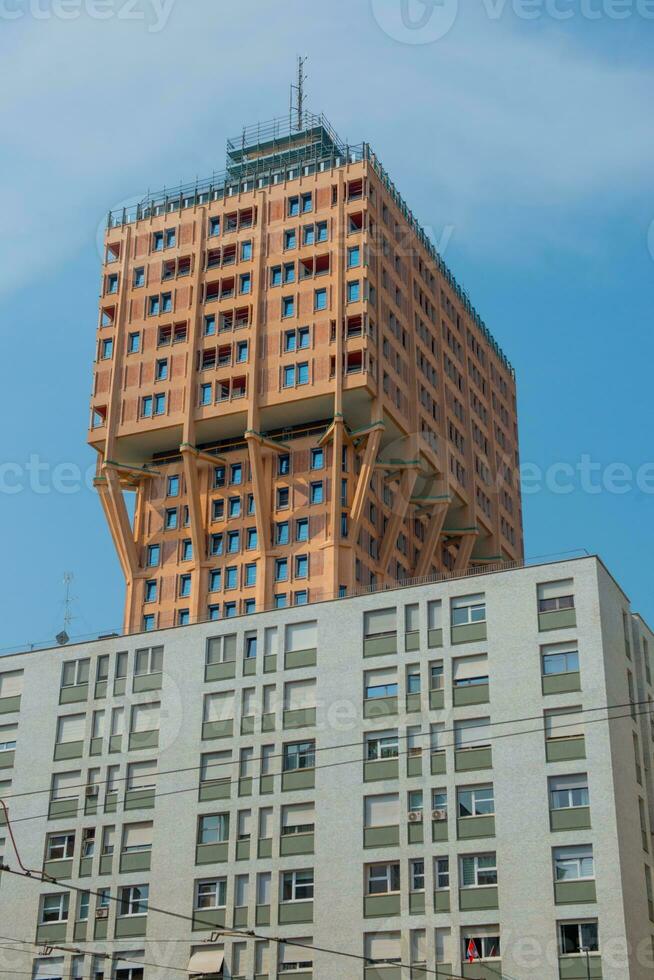 das velasca Turm im Mailand foto