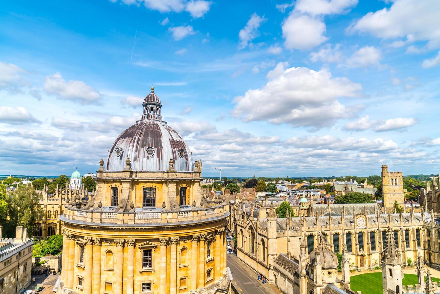 Radcliffe Camera und All Souls College an der University of Oxford. Oxford, Großbritannien foto