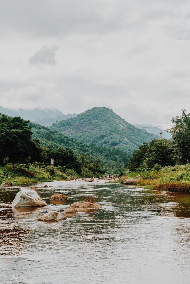 Kiriwong Village - eines der besten Frischluftdörfer in Thailand und lebt in der alten thailändischen Kultur. in nakhon si thammarat, thailand foto