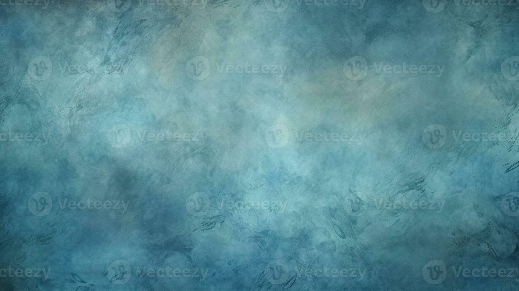 abstrakt Blau Grün Hintergrund Textur. Jahrgang Grunge Blau Farbe Banner. ai generiert foto