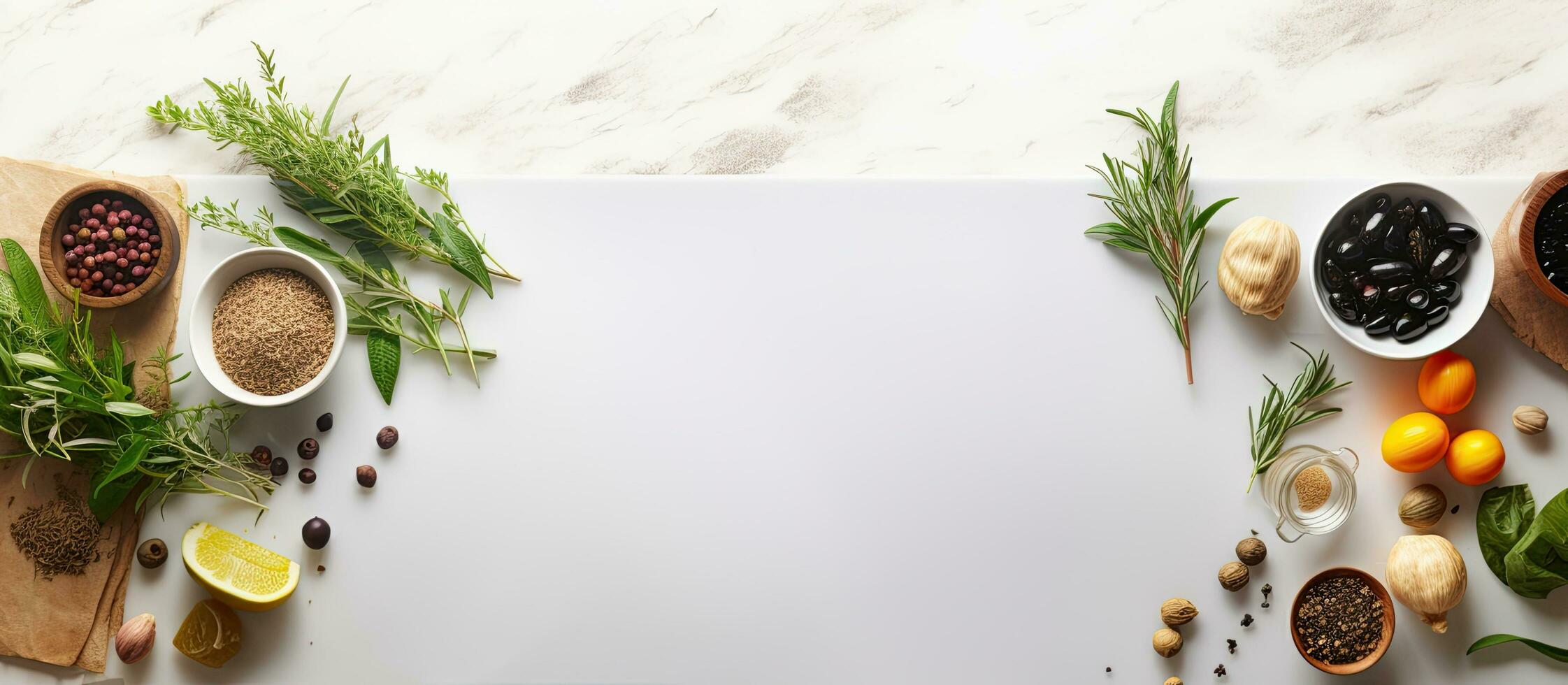 Foto von ein bunt Sortiment von frisch Gemüse auf ein hölzern Schneiden Tafel mit Kopieren Raum
