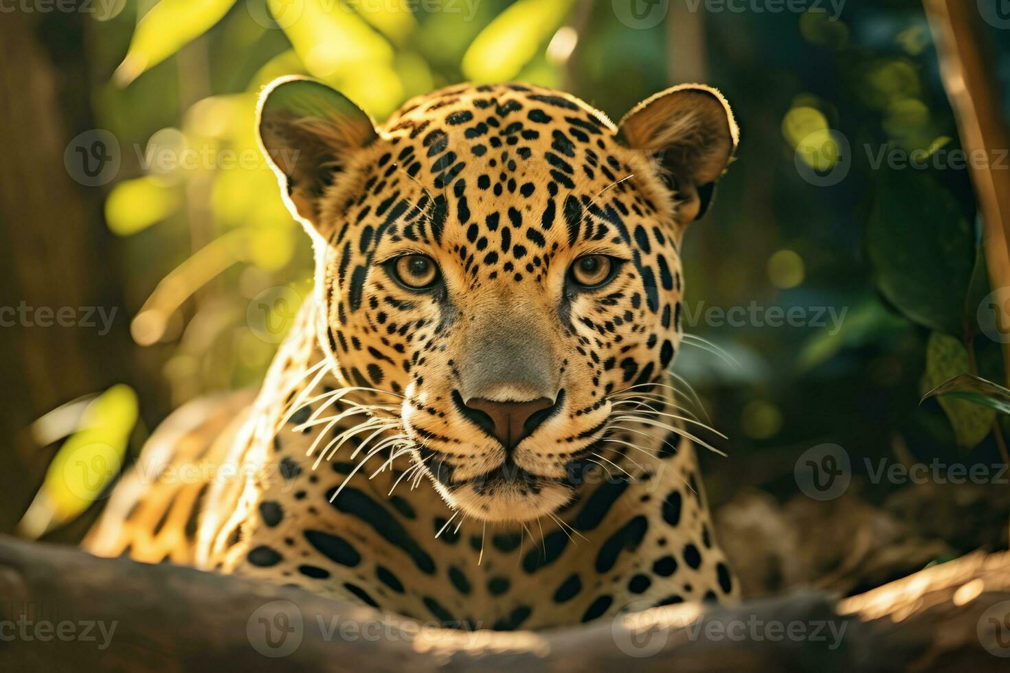 Jaguar im Natur, National Erdkunde, breit Leben Tiere. ai generiert. foto