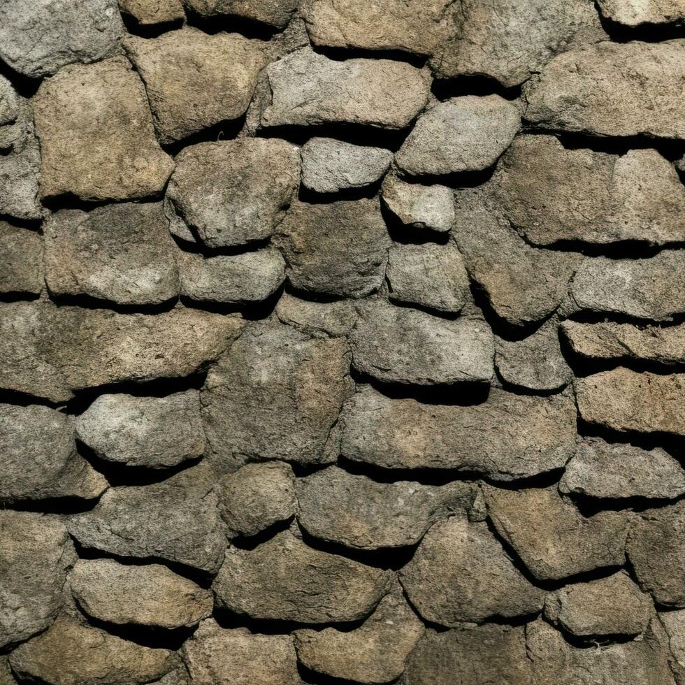 Hintergrund von ein uralt leeren Mauer gemacht aus von Steine. foto