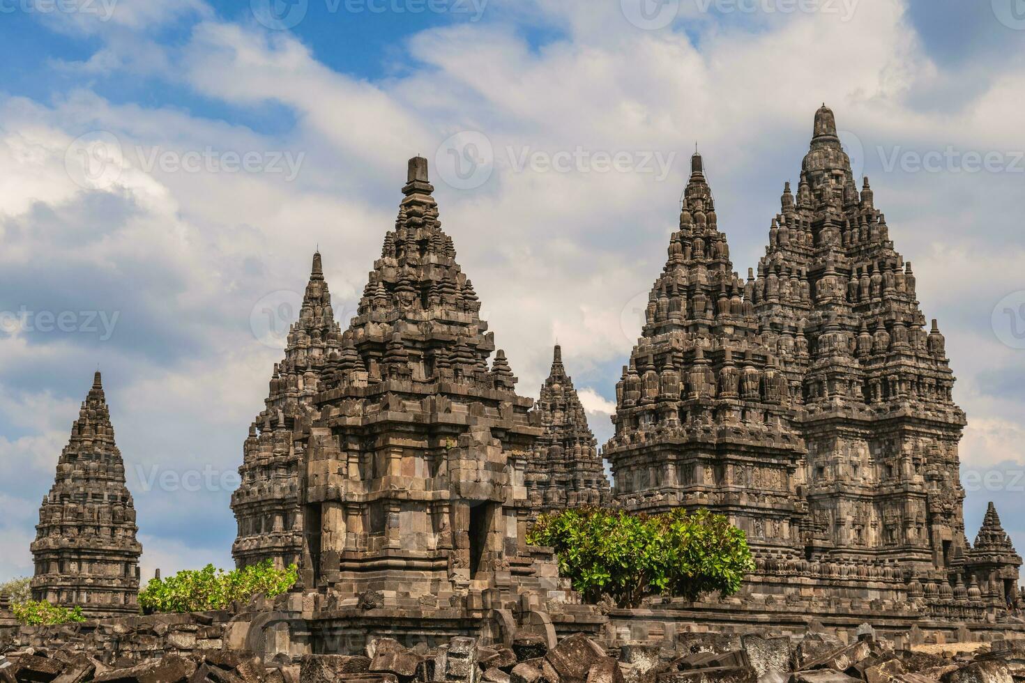 Prambanan, ein Hindu Tempel Verbindung im Yogyakarta, Süd- Java, Indonesien, foto
