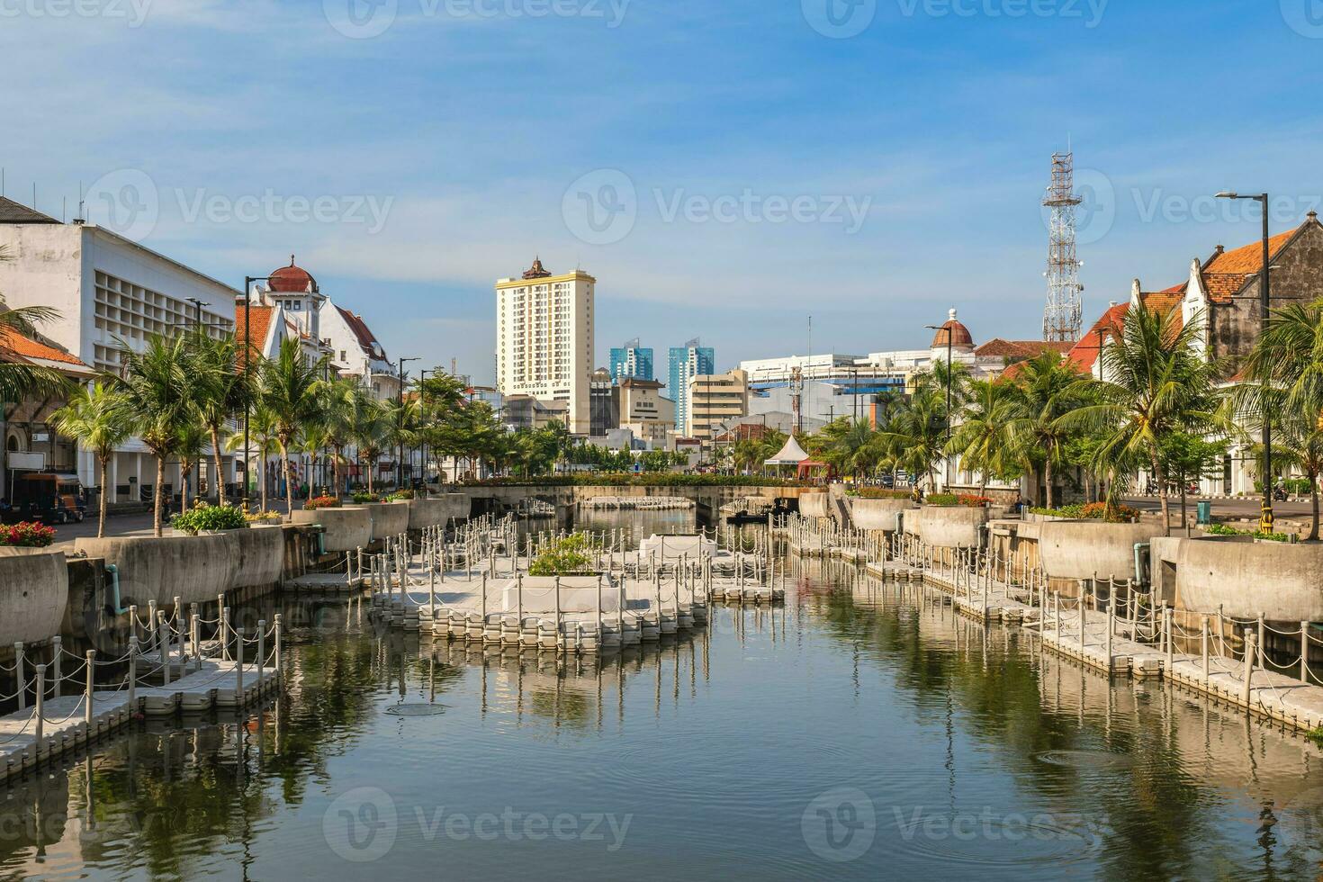 kota Tua, Jakarta alt Stadt, das Original Innenstadt Bereich von Jakarta, Indonesien. foto