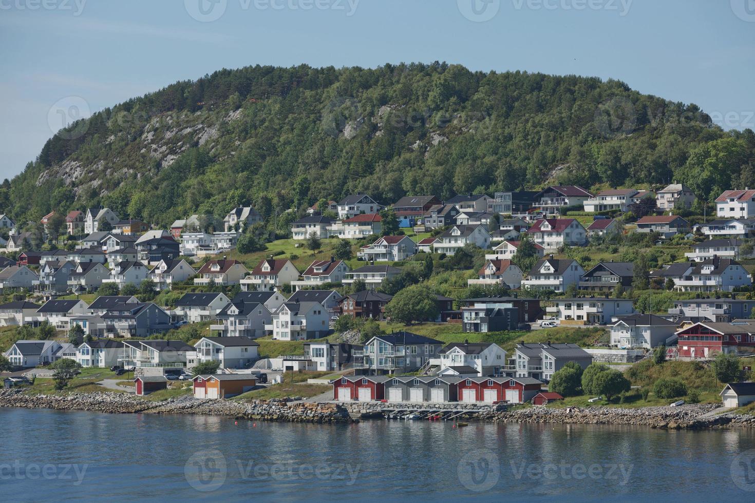 schöne aussicht auf alesund, norwegen foto