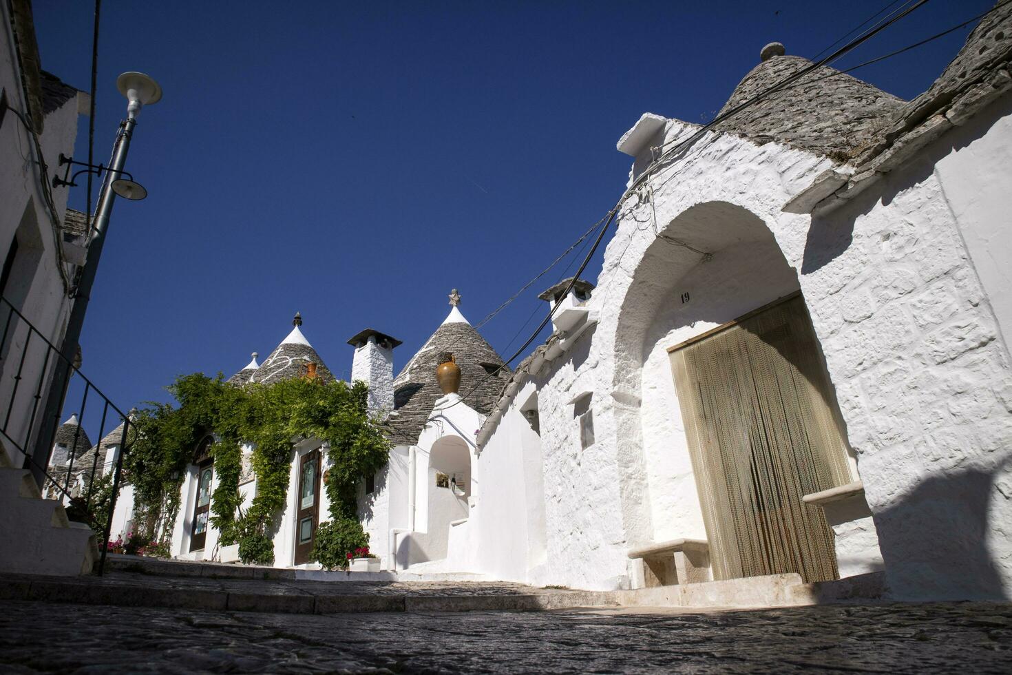 Alberobello Apulien Italien foto