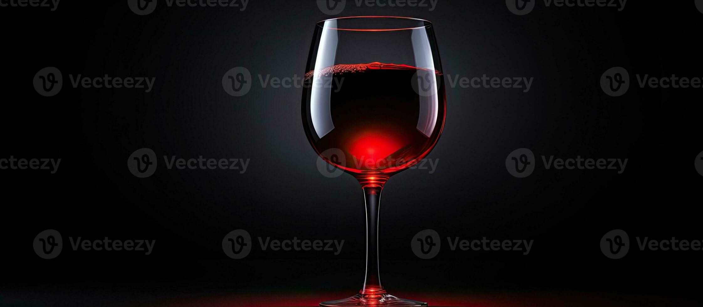 Glas halten rot Wein foto