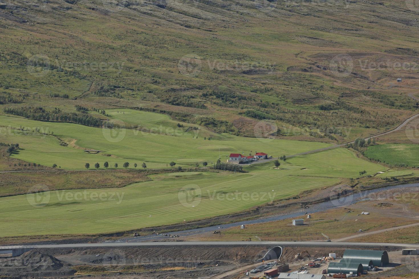 eskifjodur in Ostisland foto