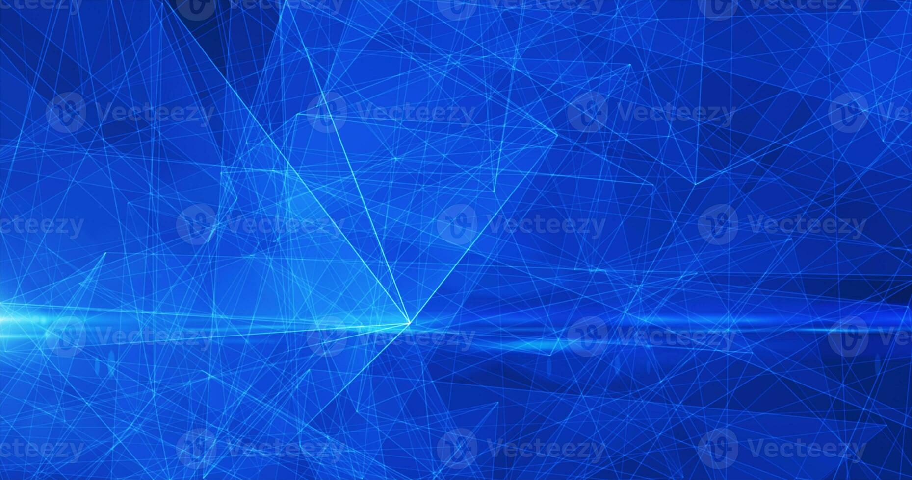 abstrakt Blau Linien glühend hoch Technik Digital Energie abstrakt Hintergrund foto