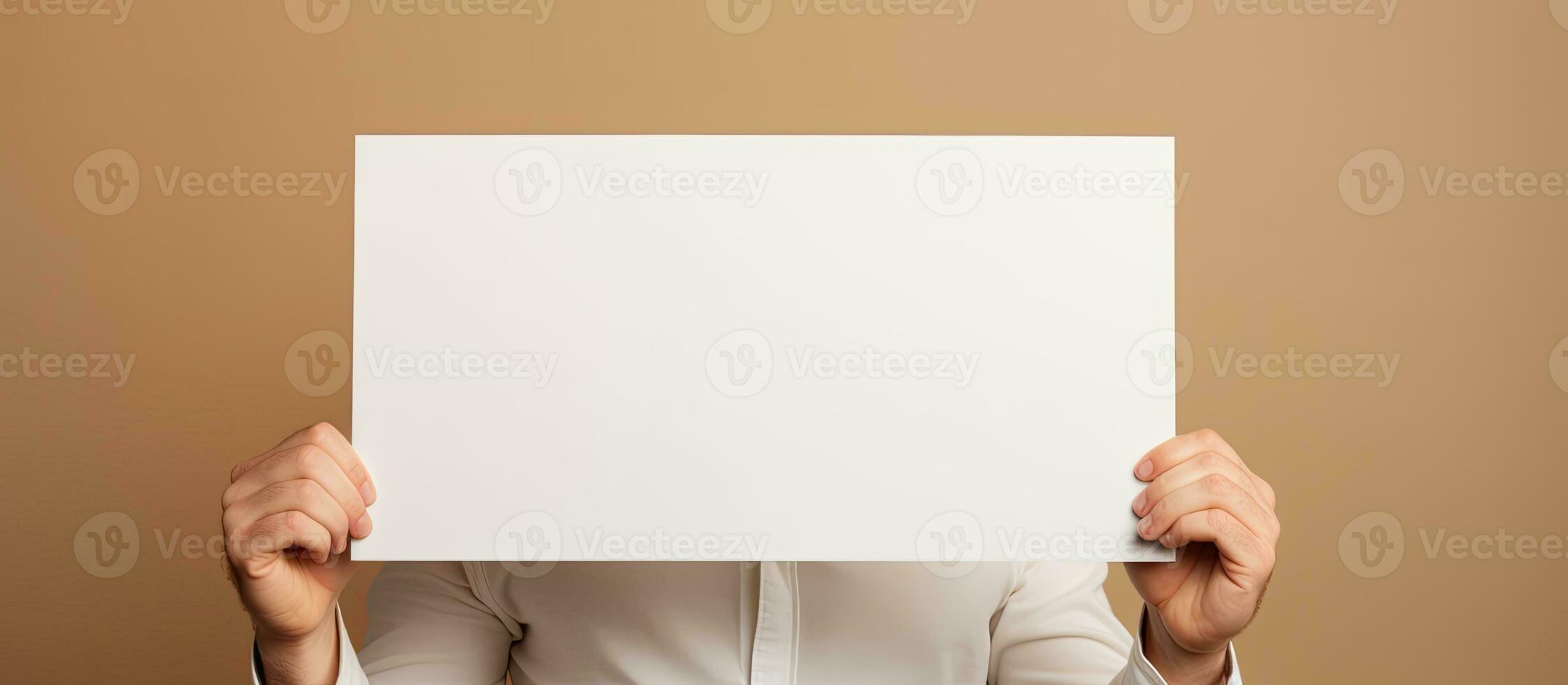 Mann zeigen leeren Zeichen Tafel auf Studio Hintergrund zeigen Finger foto